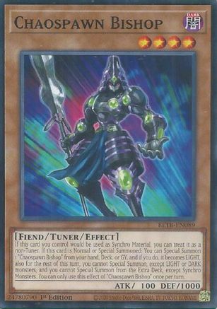Chaospawn Bishop (BETB-EN089) - Beyond the Brave 1st Edition