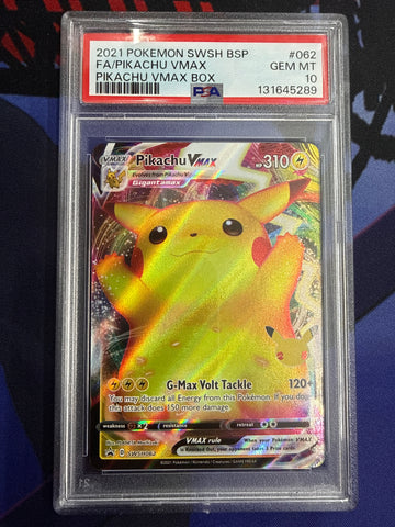 Pikachu VMAX (SWSH062) (Celebrations) [Sword & Shield: Black Star Promos] - Graded