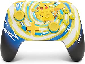 Nintendo Switch Enhanced Wireless Controller - Pikachu Vortex