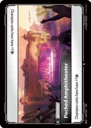 Packed Amphitheater (164/167) - Radiance Foil (Riftbound TCG)