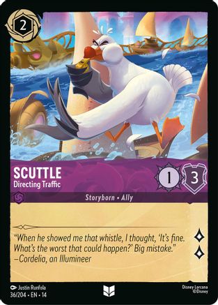 Scuttle - Directing Traffic (36/204) - Hyperia City Cold Foil