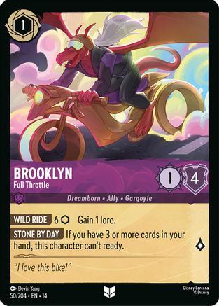 Brooklyn - Full Throttle (50/204) - Hyperia City Cold Foil