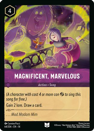 Magnificent, Marvelous (64/204) - Hyperia City Cold Foil