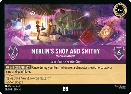 Merlin's Shop and Smithy - Magical Market (68/204) - Hyperia City