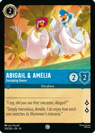 Abigail & Amelia - Gossiping Geese (143/204) - Hyperia City