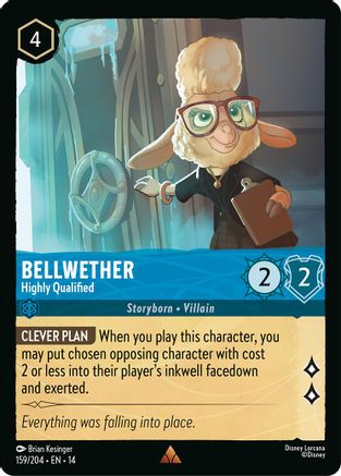 Bellwether - Highly Qualified (159/204) - Hyperia City