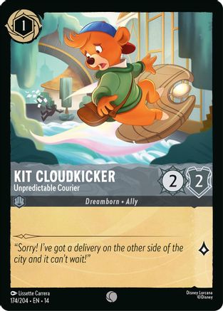 Kit Cloudkicker - Unpredictable Courier (174/204) - Hyperia City