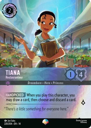 Tiana - Restauranteur (Epic) (220/204) - Hyperia City Holofoil