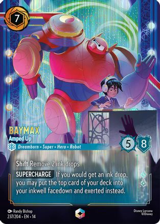 Baymax - Amped Up (Enchanted) (237/204) - Hyperia City Holofoil