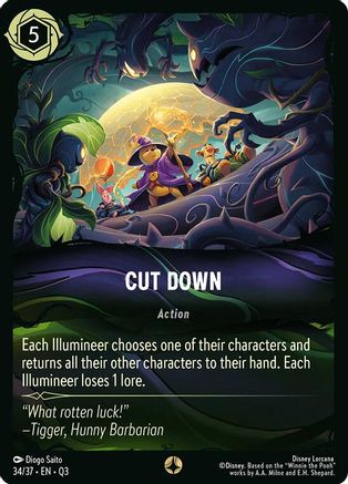 Cut Down (34/37) - Illumineers Quest The Great Hunny Rescue
