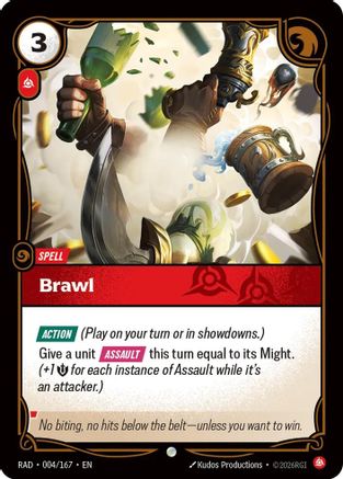 Brawl (004/167) - Radiance  (Riftbound TCG)