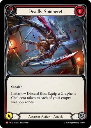 Deadly Spinneret (IAR243) - Usurp the Shadow Throne