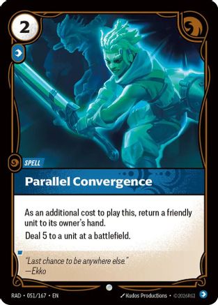 Parallel Convergence (051/167) - Radiance  (Riftbound TCG)