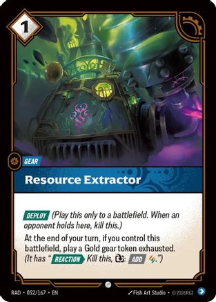 Resource Extractor (052/167) - Radiance  (Riftbound TCG)
