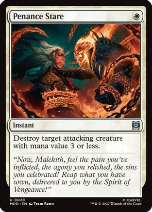 Penance Stare (MDD-028) - Marvel: Darkhold Destiny Foil