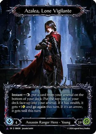 Azalea, Lone Vigilante (Marvel) (OBK081) - Outbreak Cold Foil