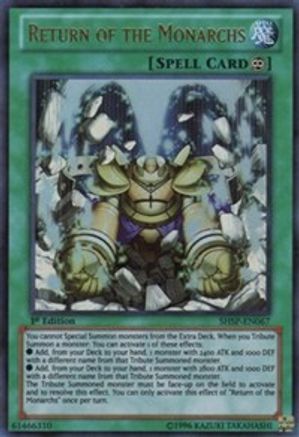 Return of the Monarchs [SHSP-EN067] Ultra Rare