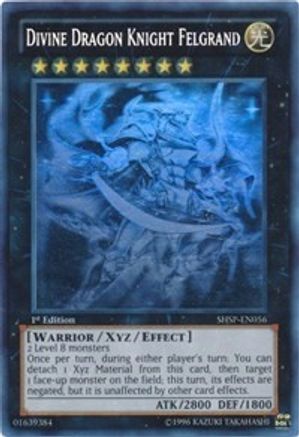 Divine Dragon Knight Felgrand [SHSP-EN056] Ghost Rare
