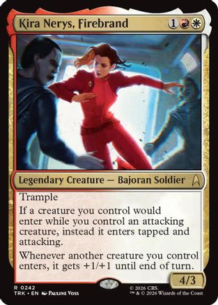 Kira Nerys, Firebrand (TRK-242) - Star Trek Foil