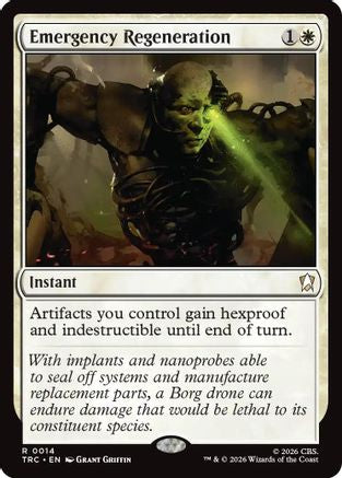 Emergency Regeneration (TRC-014) - Commander: Star Trek