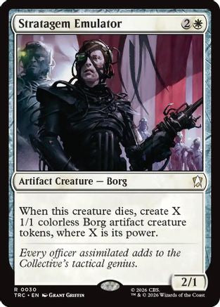 Stratagem Emulator (Surge Foil) (TRC-030) - Commander: Star Trek Foil