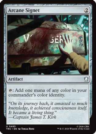 Arcane Signet (TRC-485) - Commander: Star Trek