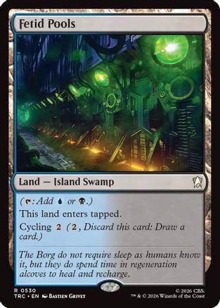 Fetid Pools (Surge Foil) (TRC-530) - Commander: Star Trek Foil