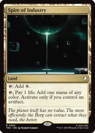Spire of Industry (Surge Foil) (TRC-562) - Commander: Star Trek Foil