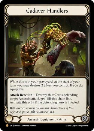Cadaver Handlers (MPA007) - Mastery Pack Assassin Rainbow Foil