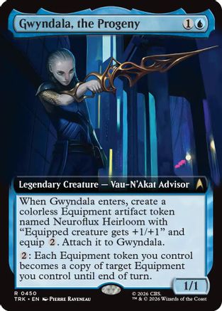 Gwyndala, the Progeny (Extended Art) (TRK-450) - Star Trek Foil