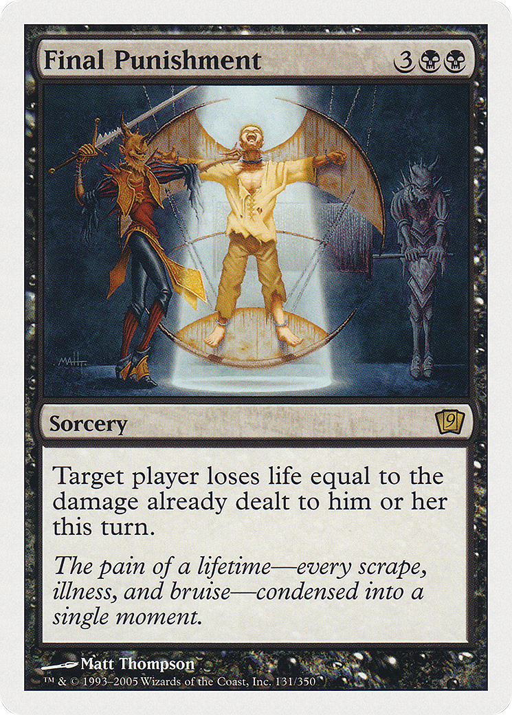 Final Punishment [Ninth Edition]