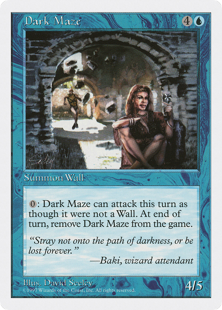 Dark Maze [Fifth Edition]