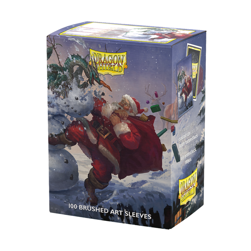 Dragon Shield: Standard 100ct Brushed Art Sleeves - Christmas 2025