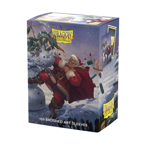 Dragon Shield: Standard 100ct Brushed Art Sleeves - Christmas 2025