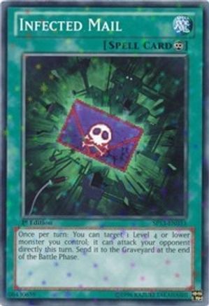 Infected Mail [SP13-EN033] Starfoil Rare
