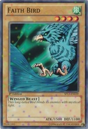 Faith Bird [SP13-EN039] Starfoil Rare