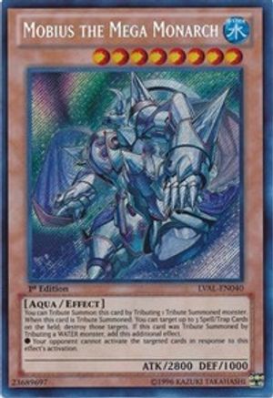 Mobius the Mega Monarch [LVAL-EN040] Secret Rare