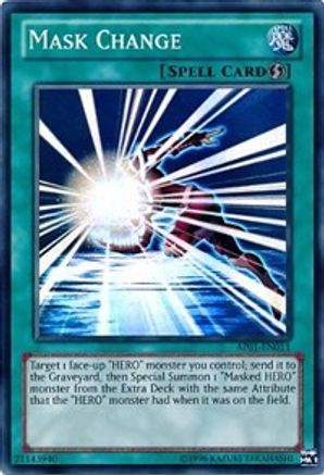 Mask Change [AP01-EN011] Super Rare