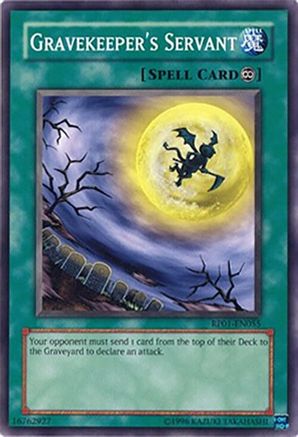 Gravekeeper's Servant [RP01-EN055] Common