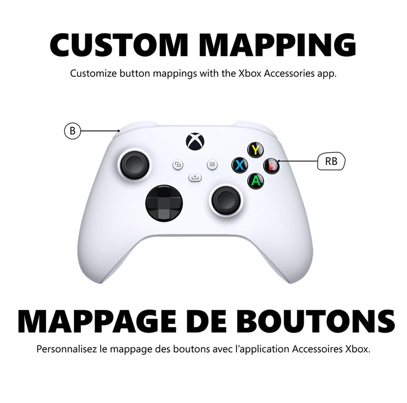 XBOX Wireless Controller for XBOX Series X|S / XBOX One - Robot White