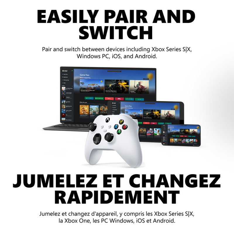 XBOX Wireless Controller for XBOX Series X|S / XBOX One - Robot White