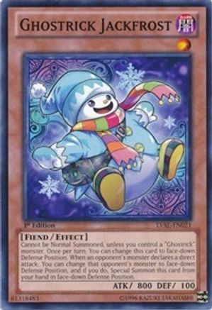 Ghostrick Jackfrost [LVAL-EN021] Common