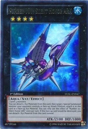 Number 101: Silent Honor ARK [LVAL-EN047] Ultra Rare