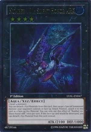 Number 101: Silent Honor ARK [LVAL-EN047] Ultimate Rare