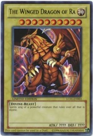 The Winged Dragon of Ra [LC01-EN003] Ultra Rare