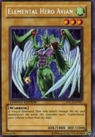 Elemental Hero Avian [EHC1-EN001] Secret Rare