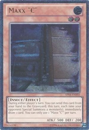 Maxx "C" [AP04-EN002] Ultimate Rare