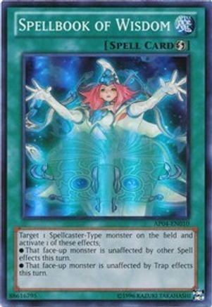Spellbook of Wisdom [AP04-EN010] Super Rare