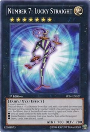 Number 7: Lucky Straight [SP14-EN027] Common