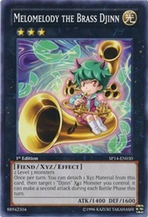 Melomelody the Brass Djinn [SP14-EN030] Common